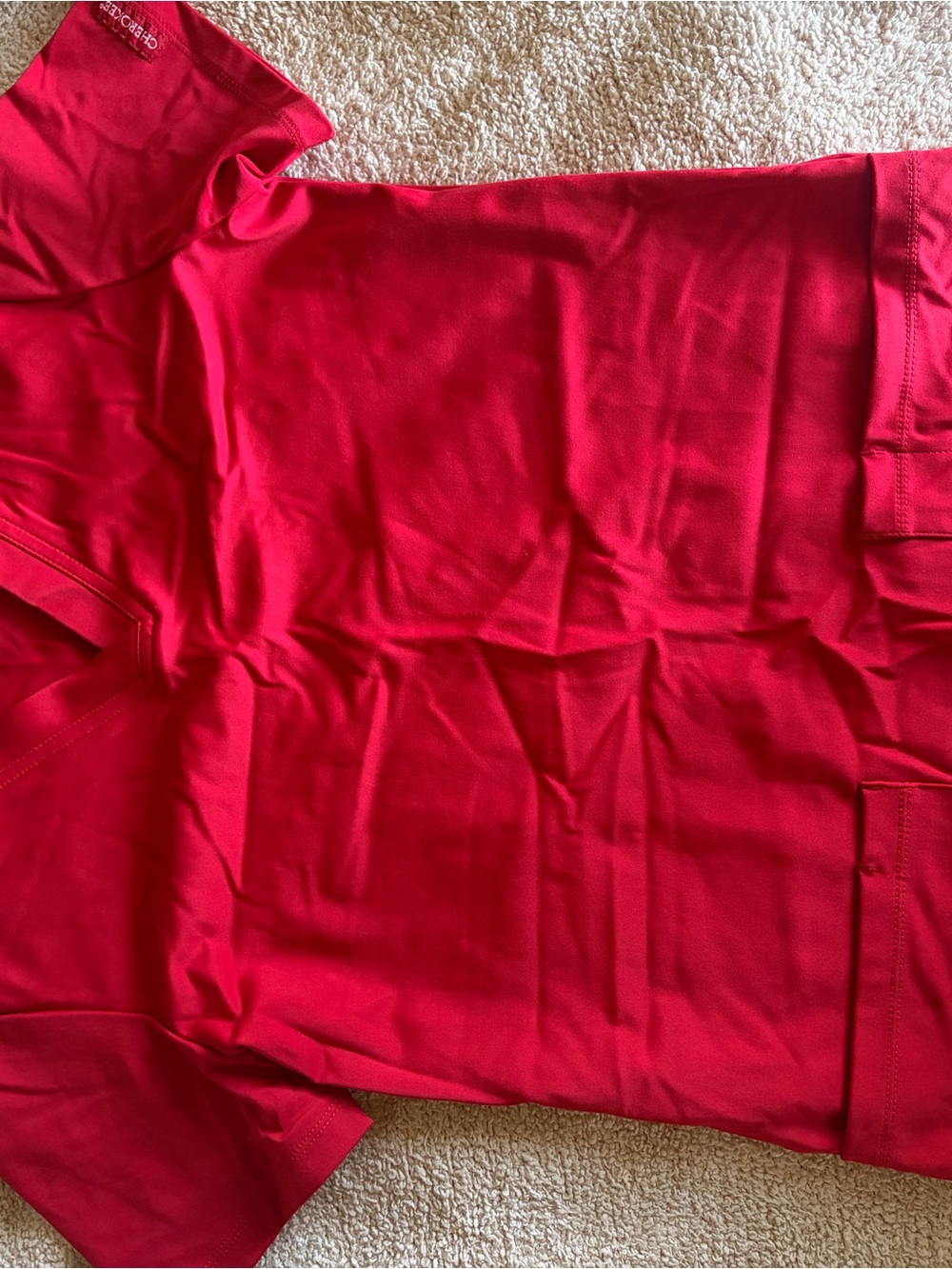 Cherokee Hot Pink V-Neck Top